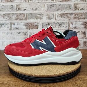 Size 9.5 - New Balance 57/40 Team Red Men's  Sneakers Shoe